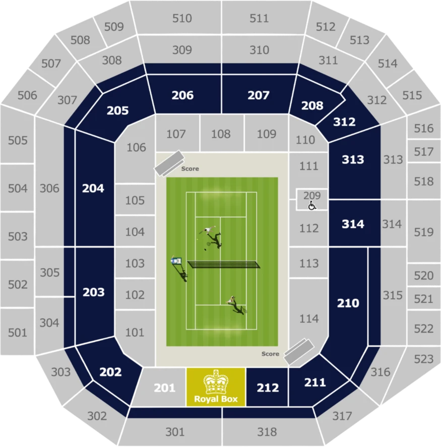 Выберите ваши места на Centre Court@0.5x Выберите ваши места на Centre Court@0.5x