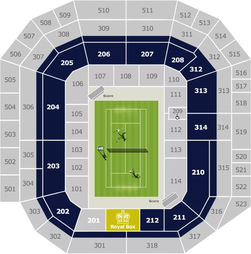 Выберите ваши места на Centre Court@0.5x Выберите ваши места на Centre Court@0.5x